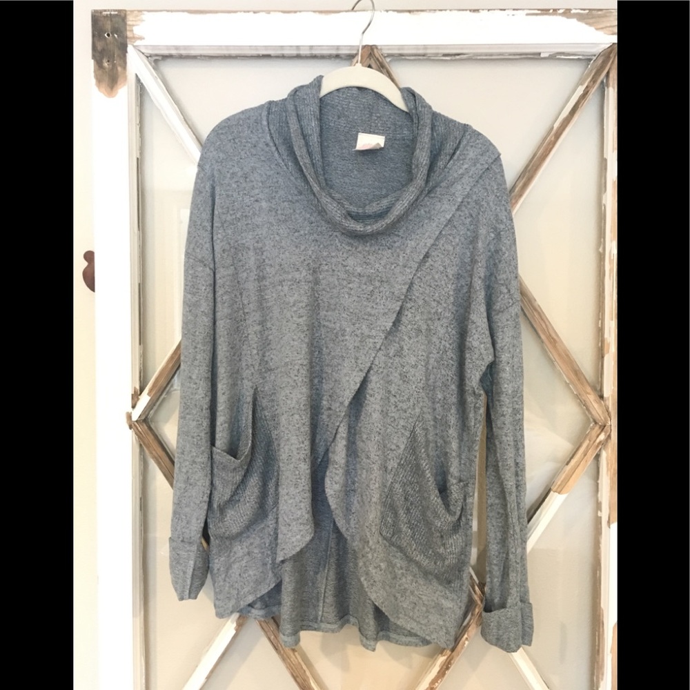 Cowl neck sweater by Freeloader